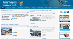Desktop Screenshot of bangoracademy.org.uk